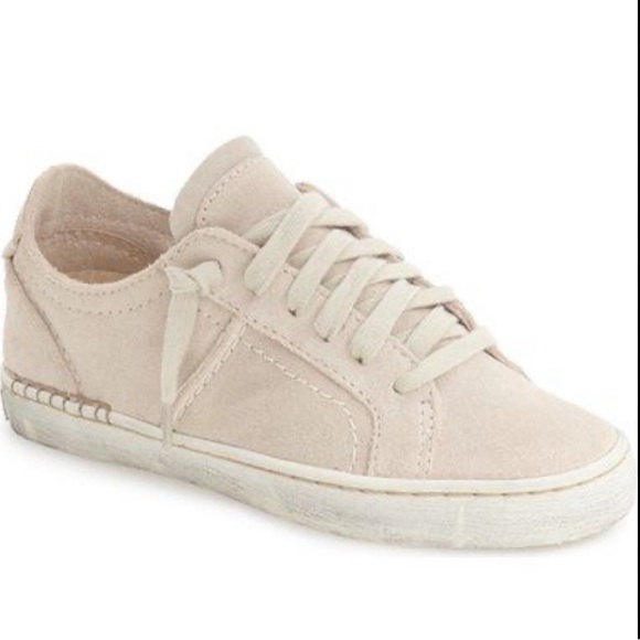 Dolce Vita Shoes - 💥Sale💥Dolce Vita Zalen Sneakers Size 8 in White Suede (Taupe)